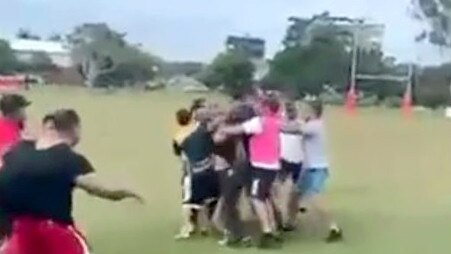 Queensland Rugby League has appointed a taskforce to investigate the fight. Picture: Supplied