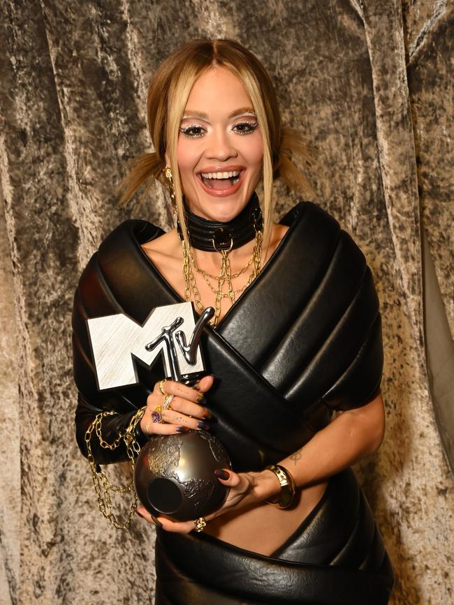 Rita Ora has hit out at the obsession with her love life. Picture: Dave J Hogan/Getty Images for MTV