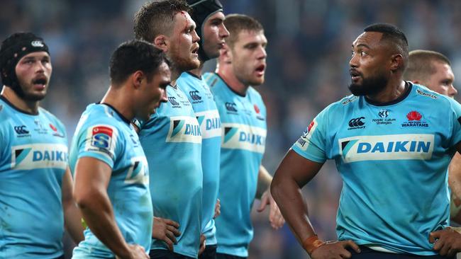 SYDNEY, AUSTRALIA - JUNE 08: Sekope Kepu of the Waratahs looks on during the round 17 Super Rugby match between the Waratahs and the Brumbies at Bankwest Stadium on June 08, 2019 in Sydney, Australia. (Photo by Cameron Spencer/Getty Images)