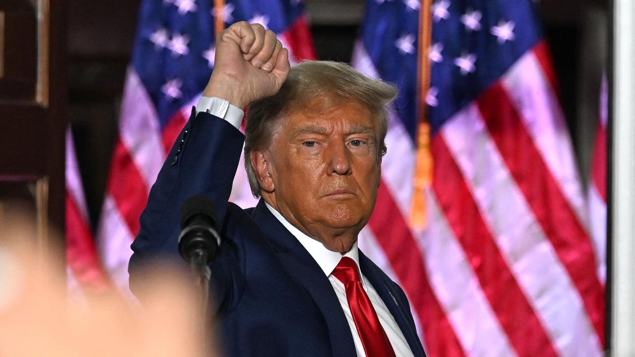 Former US President Donald Trump was indicted on August 1, 2023 over his efforts to overturn the results of the 2020 election. Picture: Ed Jones / AFP