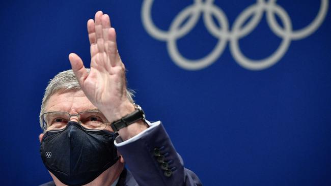 International Olympic Committee (IOC) president Thomas Bach. Photo by Fabrice Coffrini / AFP