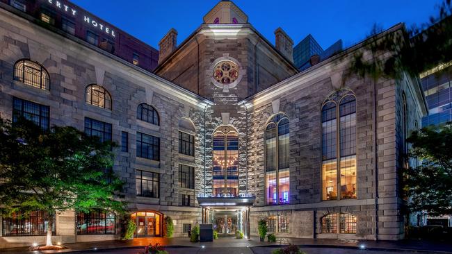 The Liberty Boston, a Marriott Luxury Collection hotel that was once a prison.