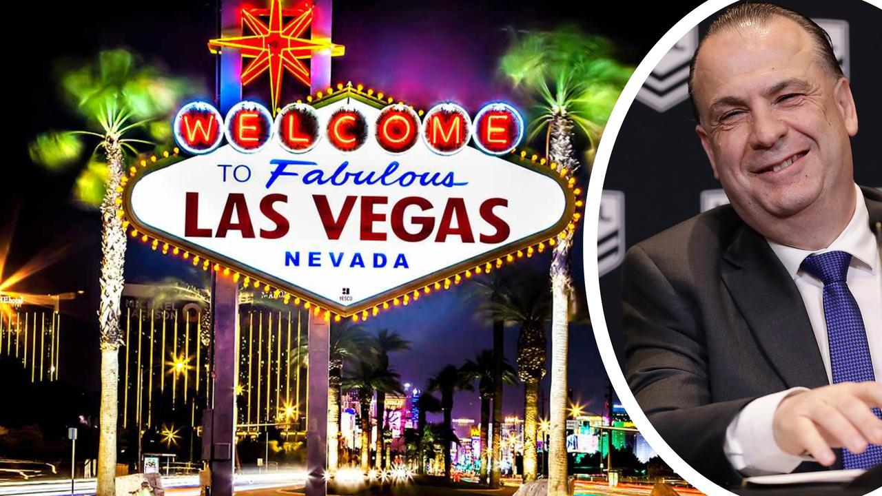 Peter V'landys is close to signing off on his Las Vegas dream.