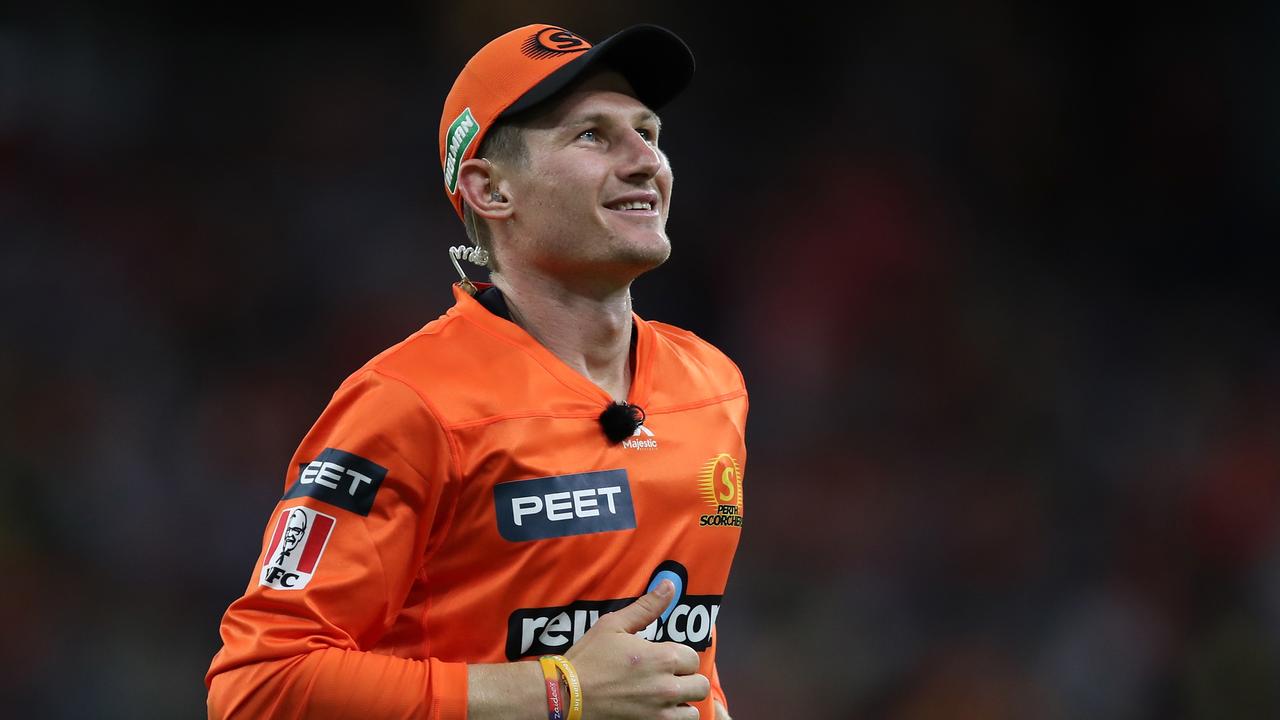 Cameron Bancroft leaves Perth Scorchers as the third-highest run scorer in the franchise’s history. Picture: Gary Day / AAP