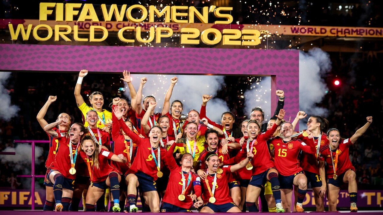 Spain celebrates Women’s World Cup win Sky News Australia
