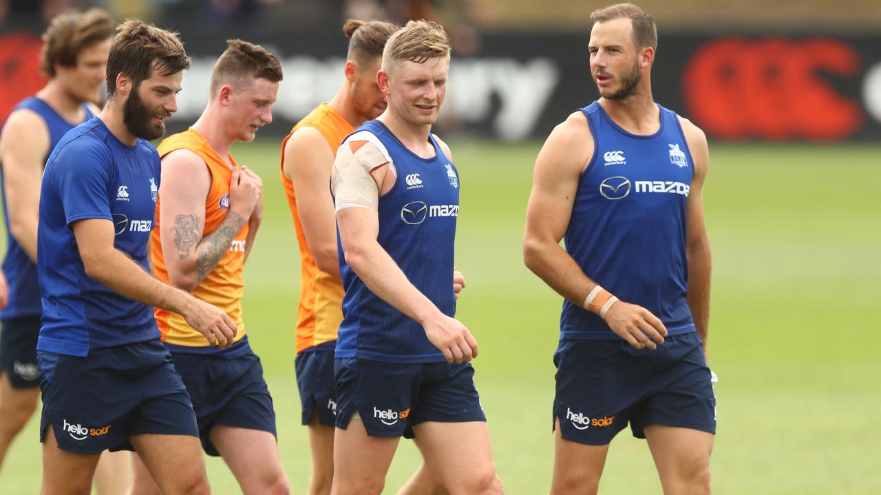 Jack Ziebell is set to move into North Melbourne’s backline for 2021. Picture: Mike Owen