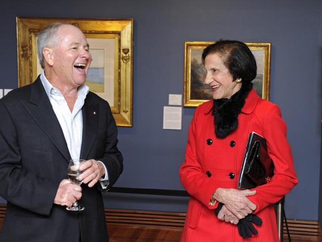 Neil Balnaves with the then NSW Govenor Marie Bashir.