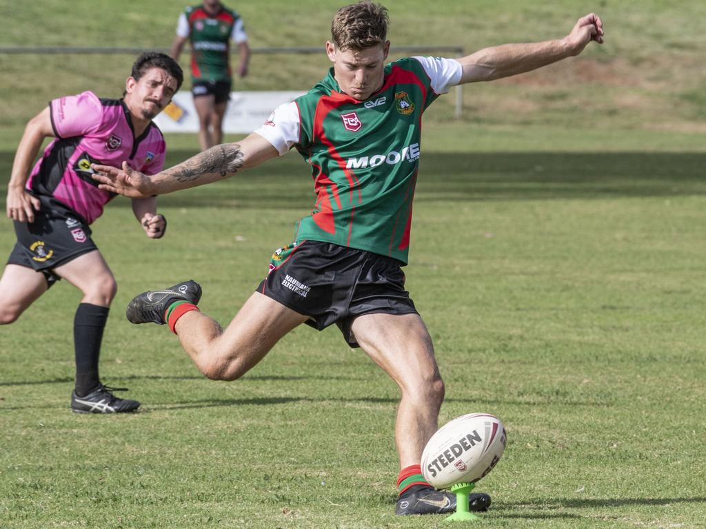 Brenton Clement will look to continue his great run of form as his Danes take on the Bears this Saturday. Picture: Nev Madsen.