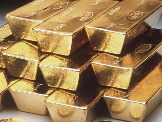 The price of gold has rocketed 2.5 per cent in an hour to $1,307.