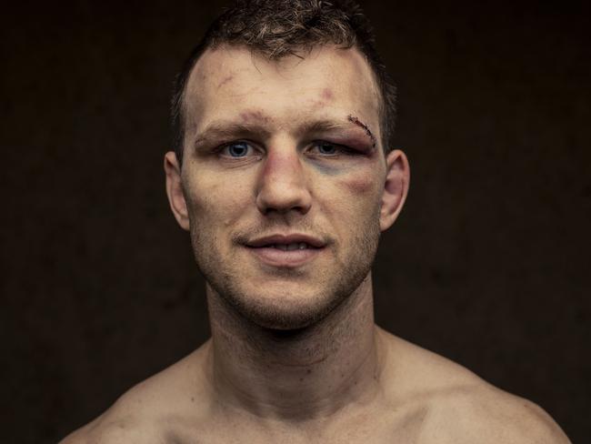 19th December 2019.Boxer Jeff Horn poses for a portrait the day after defeating Michael Zerafa in Brisbane.Photo: Glenn Hunt / The Australian