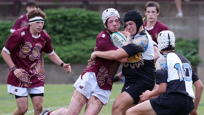 AIC First XV rugby Iona College vs St Peters, Indooroopilly. Picture: Liam Kidston