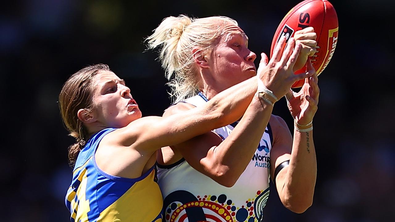 Erin Phillips was a dominant force in the opening match of the season. Picture: Getty Images