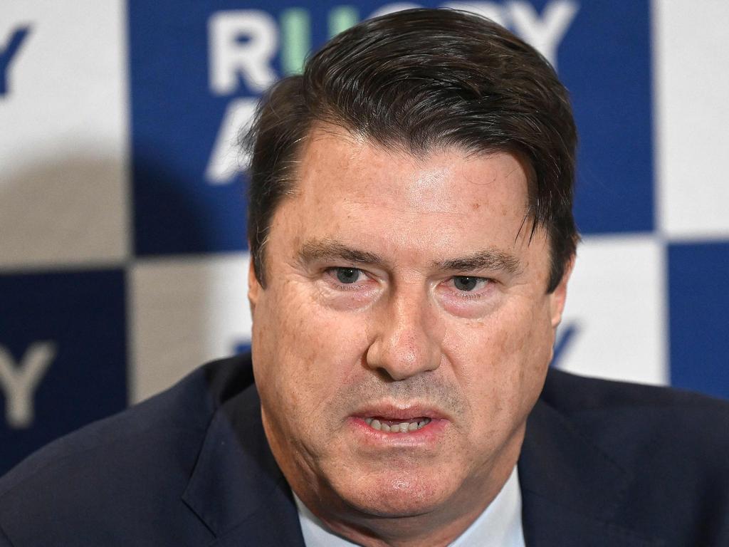 McLennan claims a third-party reached out to him, claiming the NRL stars were ready to switch codes for the 2027 World Cup. Picture: AFP