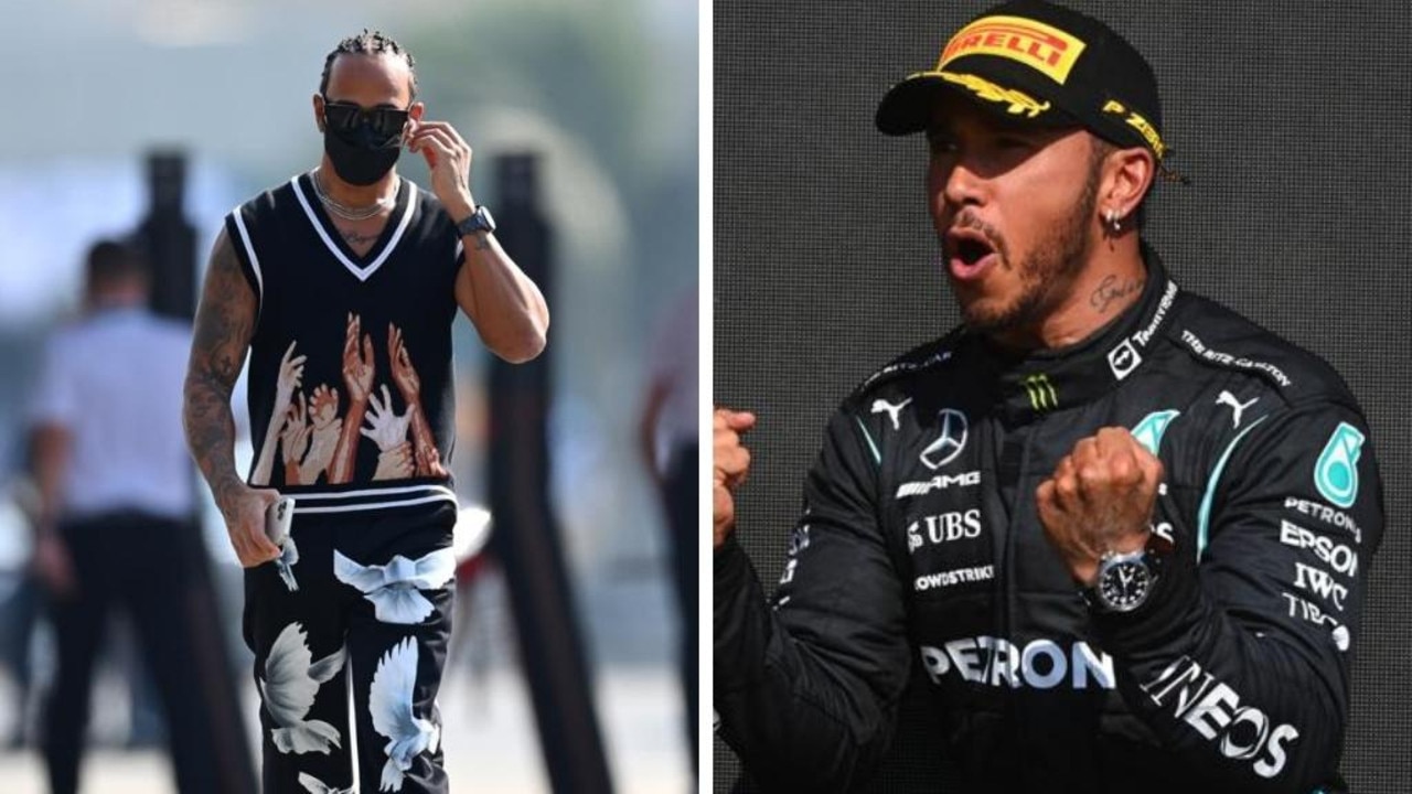 F1 Saudi Arabia Grand Prix Lewis Hamilton Outfit Human Rights