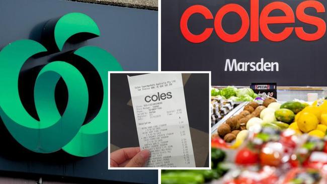 Inflation soars at Coles and Woolworths supermarkets