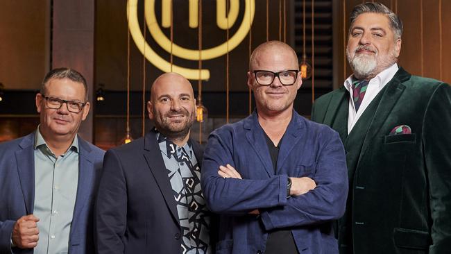 George was riding high for much of the past decade as a judge on MasterChef. Picture: Network 10