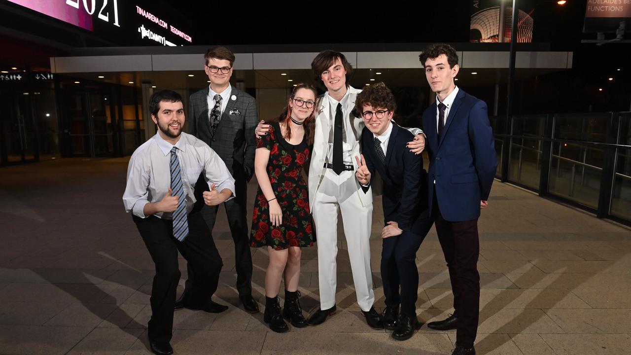 Norwood Morialta High School formal at the Adelaide Entertainment Centre. Picture: Keryn Stevens