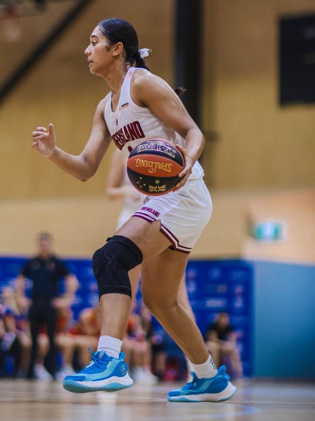 Queensland South Prasayus Notoa during the Under-18 National Championships. Picture: Taylor Earnshaw