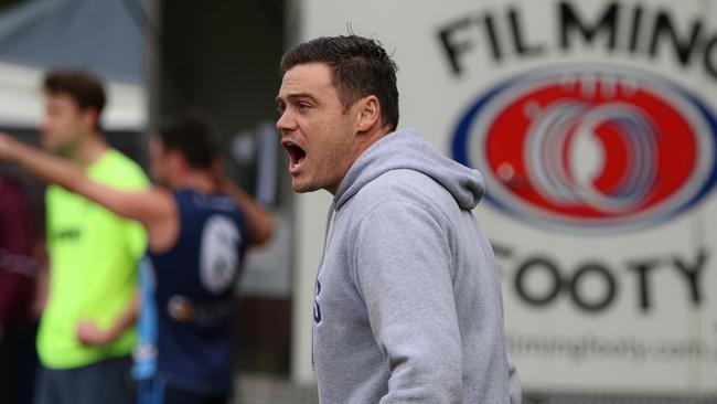 Glenunga coach Nathan Grima. Picture: Max Stapleton