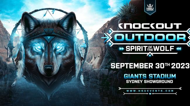 An advertisement for Knockout Outdoor music festival. Picture: Facebook