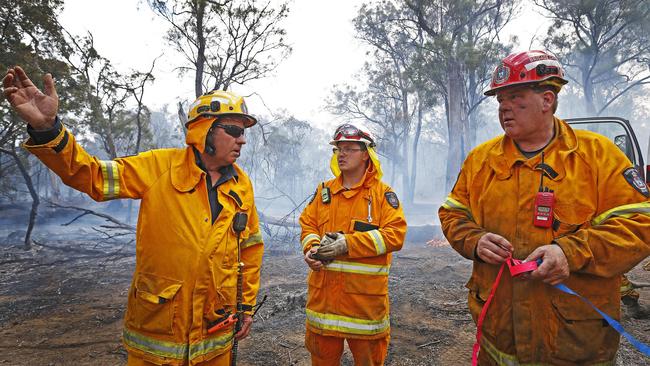 Volunteers are essential for our fire fighting to continue. Picture: Zak Simmonds