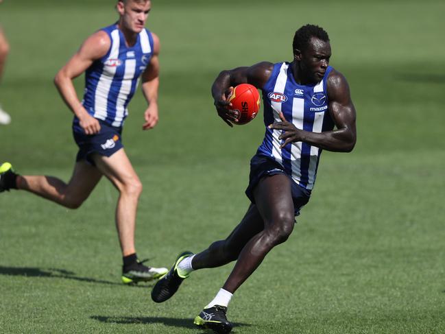 Majak Daw is impressing at pre-season training.