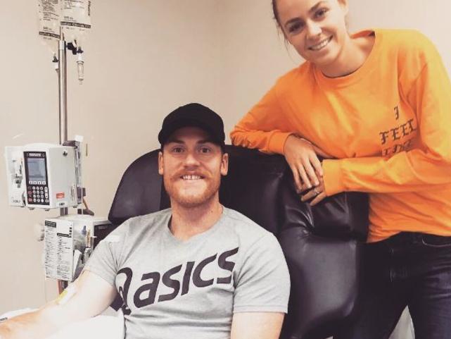 ‘Ultimate warrior’ Roughy starts treatment