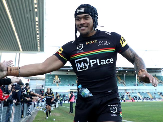 Brian To'o has re-affirmed his commitment to Penrith (Photo by Jeremy Ng/Getty Images)