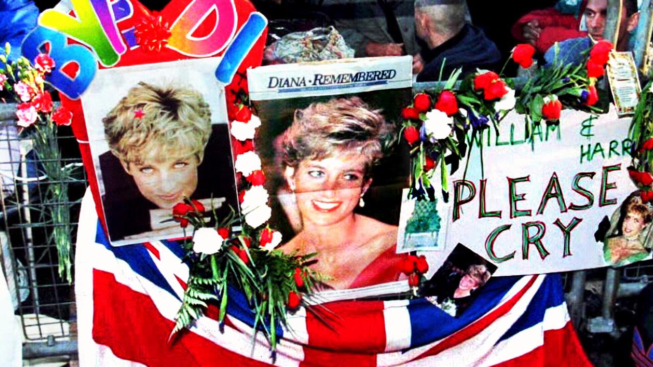 Tributes for Diana in 1997.