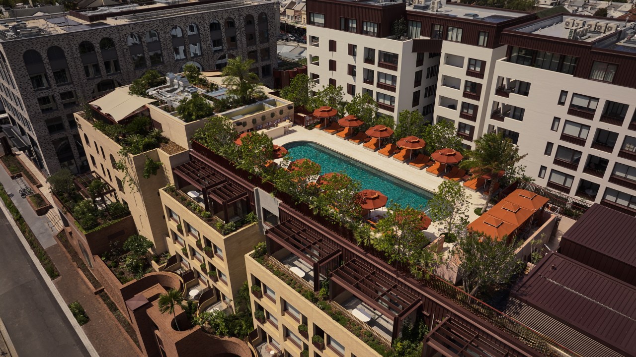 The Eve Hotel Sydney is part of Redfern's Wunderlich Lane precinct.