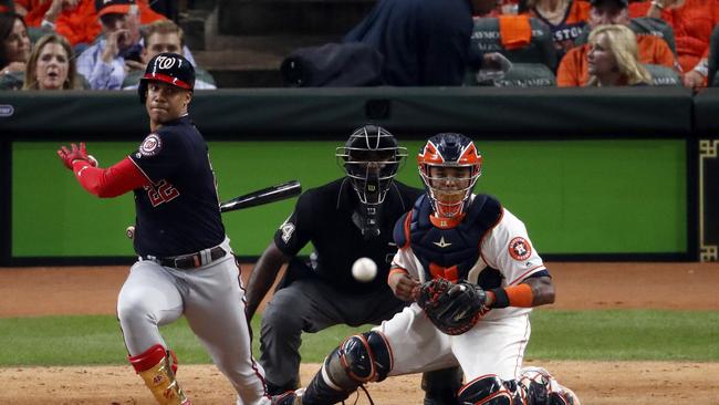 Juan Soto helped the Washington Nationals claim the opening win on the road.