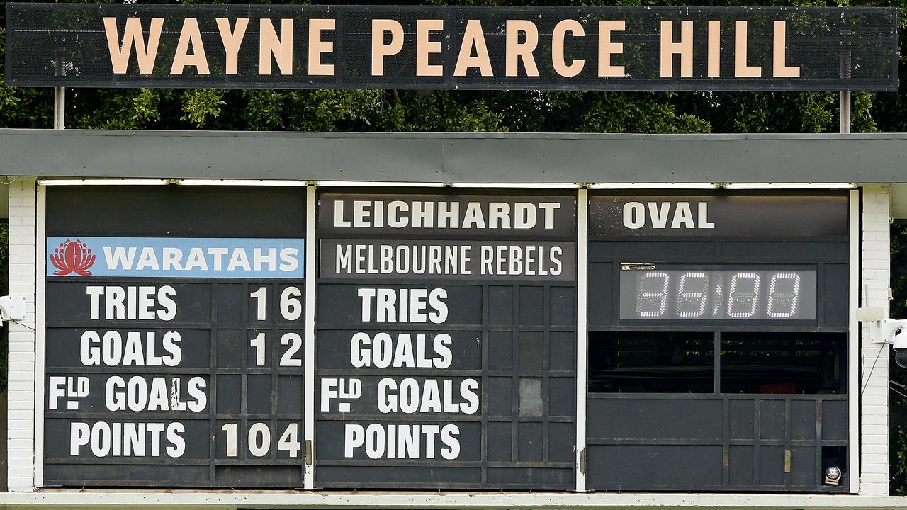 The scoreboard tells the story of the first round.