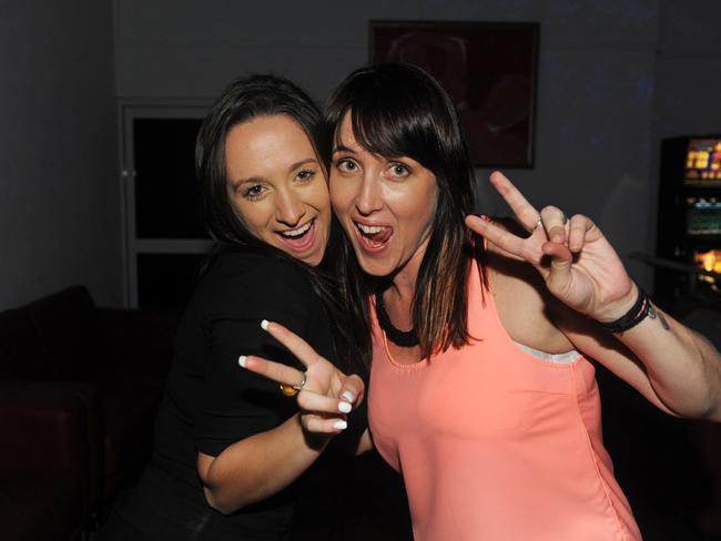 SAVVY Bianca Walton and Jaimee Baker-Finch at the Sovereign Hotel Picture Bryan Lynch