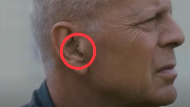 Bruce Willis had to wear an earpiece on the set of American Siege because he struggled to remember his lines due to his medical condition.