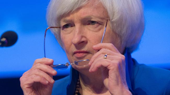 Former Fed chair Janet Yellen will be nominated to head the US Treasury. Picture: AFP