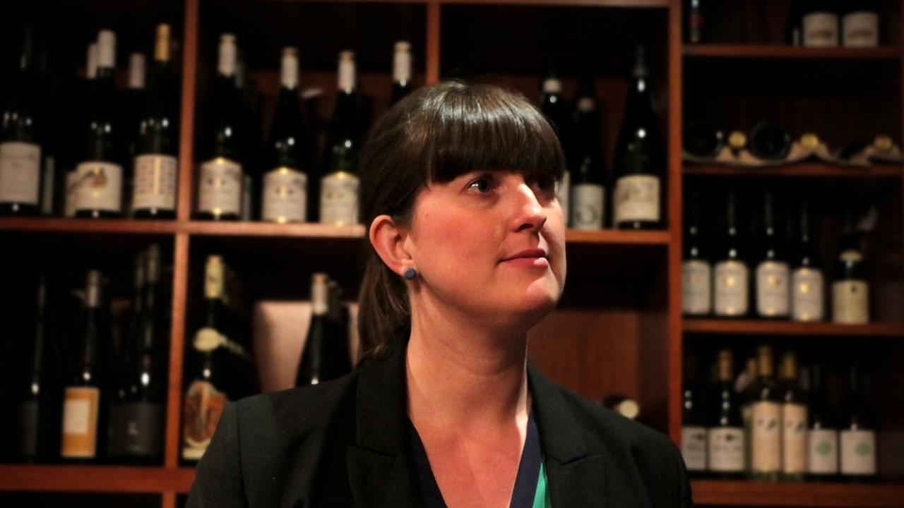 Stacey-Lee Edwards when she was a sommelier at The Lake House. Picture: The Lake House