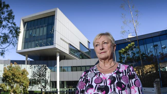 Brigitte Haigh who’s husband Allan waited 15 hours at Lyell McEwin Hospital to be seen, then went to the RAH where he was diagnosed with a brain tumour. Pic RoyVPhotography