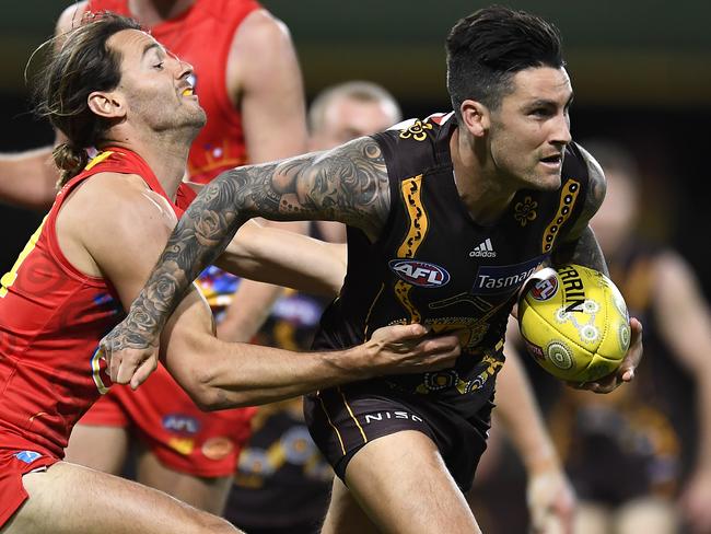 Chad Wingard tried hard for the Hawks. Picture: AFL Photos/Getty Images