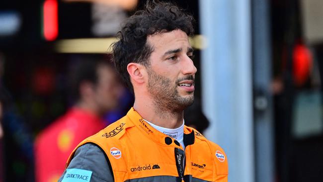 Daniel Ricciardo is having a tough season at McLaren. Picture: Andrej Isakovic/AFP