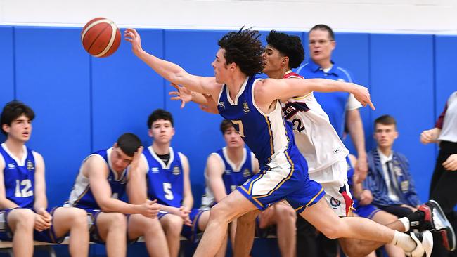 Nudgee V BSHS. Basketball. Saturday September 7, 2024. Picture, John Gass