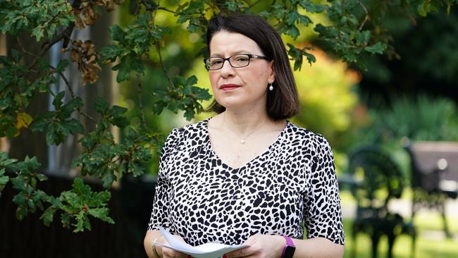 Jenny Mikakos resigned as Health Minister. Picture: Scott Barbour/AAP.