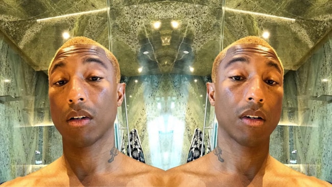 Pharrell Williams reveals his secret skincare ingredient