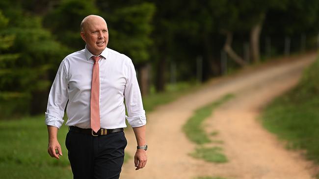 Federal Defence Minister Peter Dutton. Picture: Lyndon Mechielsen/The Australian