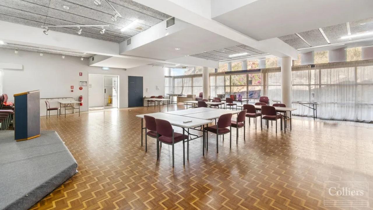 There is a large hall on the ground floor of the Australian Workers Union building at 331-339 Sturt St. Picture: Colliers.