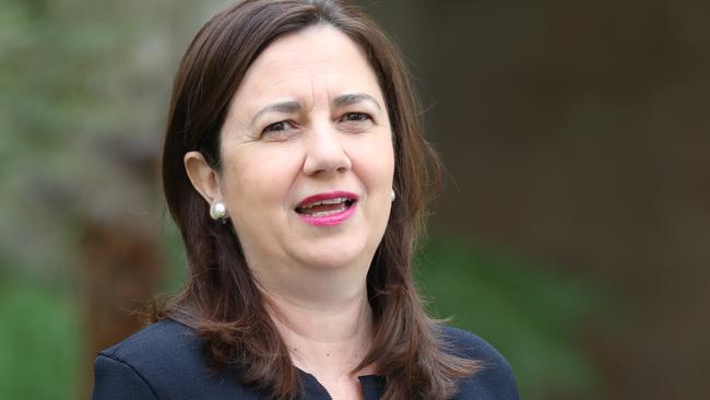 Premier Annastacia Palaszczuk‘s office was asked to confirm whether Schoolies would be allowed to go ahead this year. Picture: Annette Dew