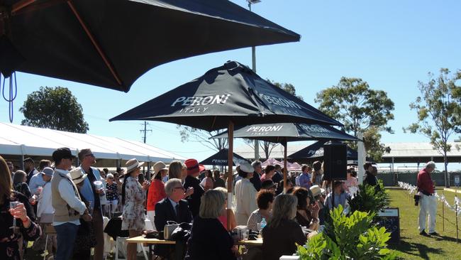 POP-UP POLO BUNDABERG 2021: Crowd watching some of the polo action in Bundaberg.
