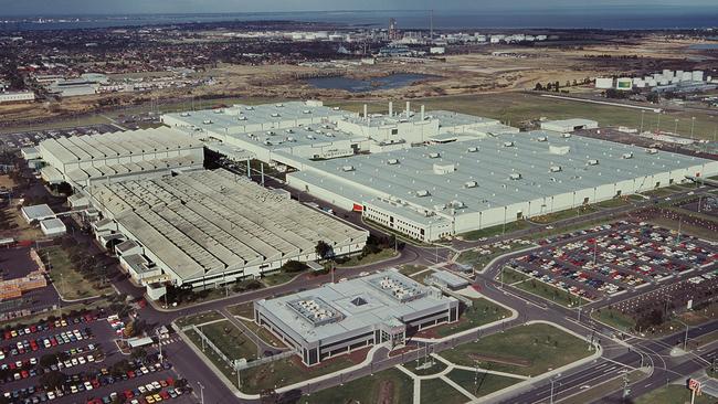 Toyota's Altona factory will be closed after just 22 years of operation. Picture: Supplied