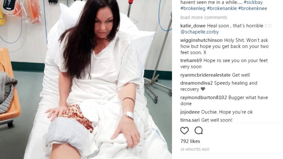 Schapelle Corby has broken leg, ankle in hospital | The Australian