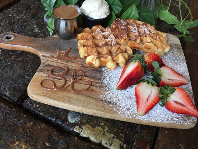 Sir Braxton Chocolate Bar: Belgian Waffles. Picture: Jenifer Jagielski