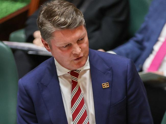 Mr Carroll dodged multiple questions about whether it was appropriate for Jacinta Allan to skip the inquiry. Picture: Getty Images